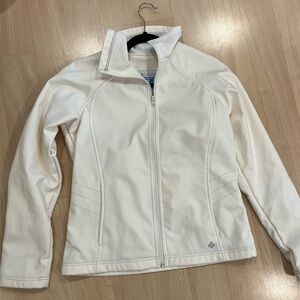 Columbia Women's White Softshell Jacket